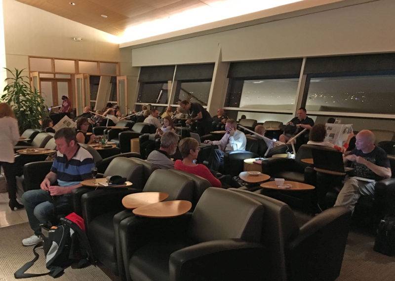 Qantas Dallas lounge